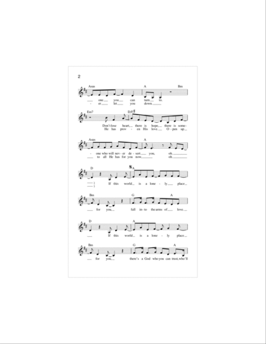 If This World Piano scores gallery preview page 2