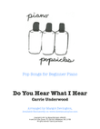 Do You Hear What I Hear
