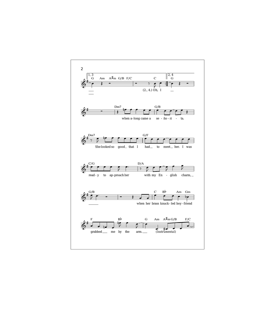 Grow Some Funk Of Your Own Acoustic Guitar scores gallery preview page 2