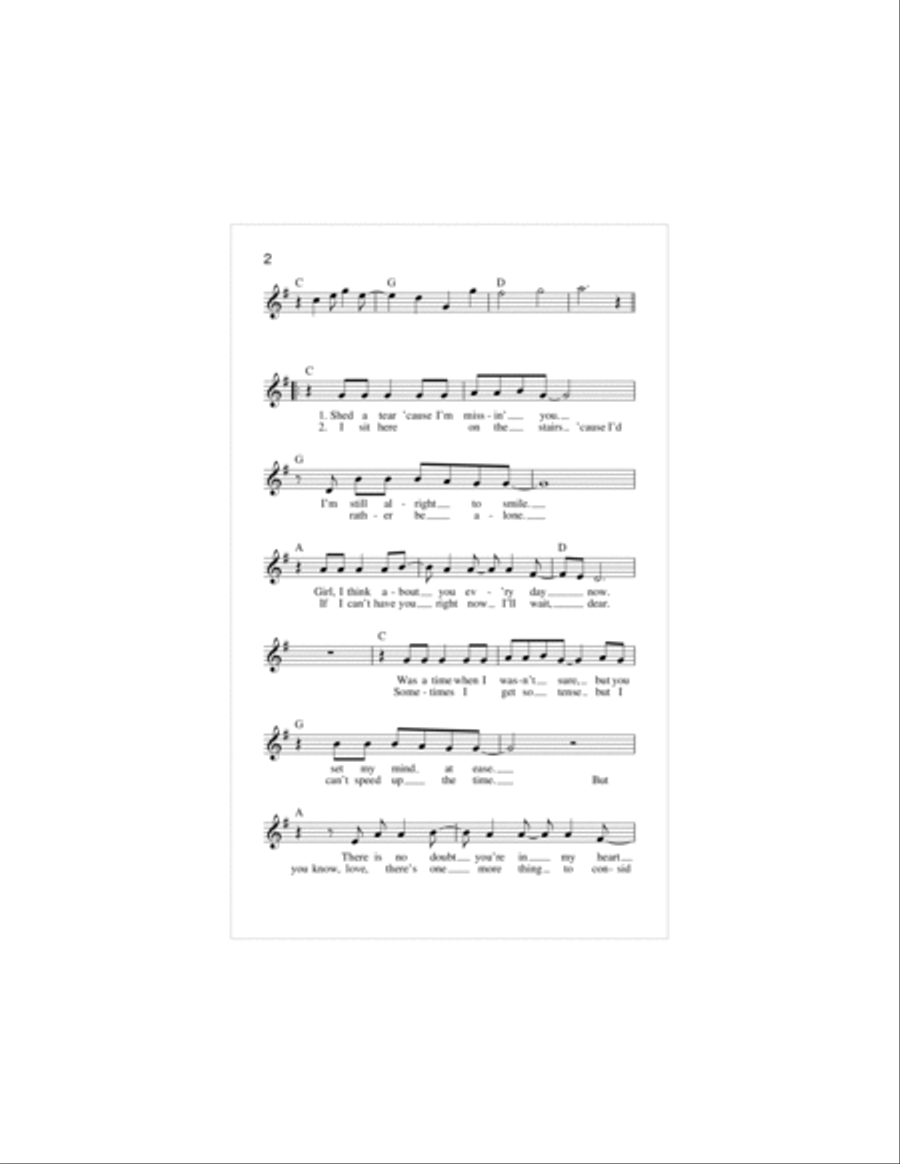 Patience Piano scores gallery preview page 2