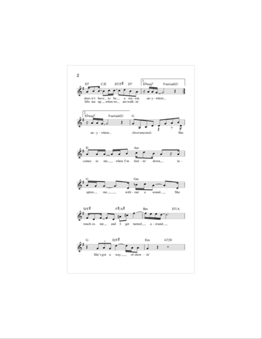 She's Got A Way Piano scores gallery preview page 2
