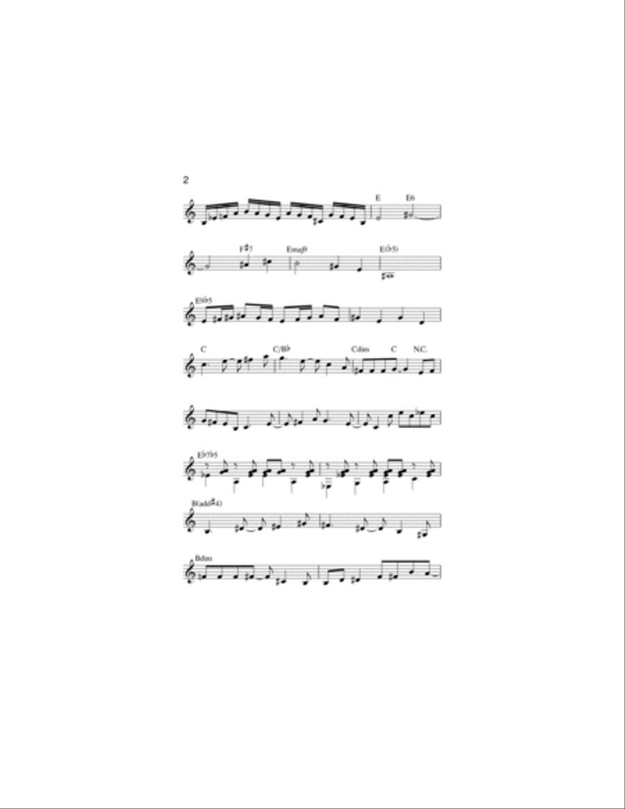 Theme From The Simpsons Guitar scores gallery preview page 2