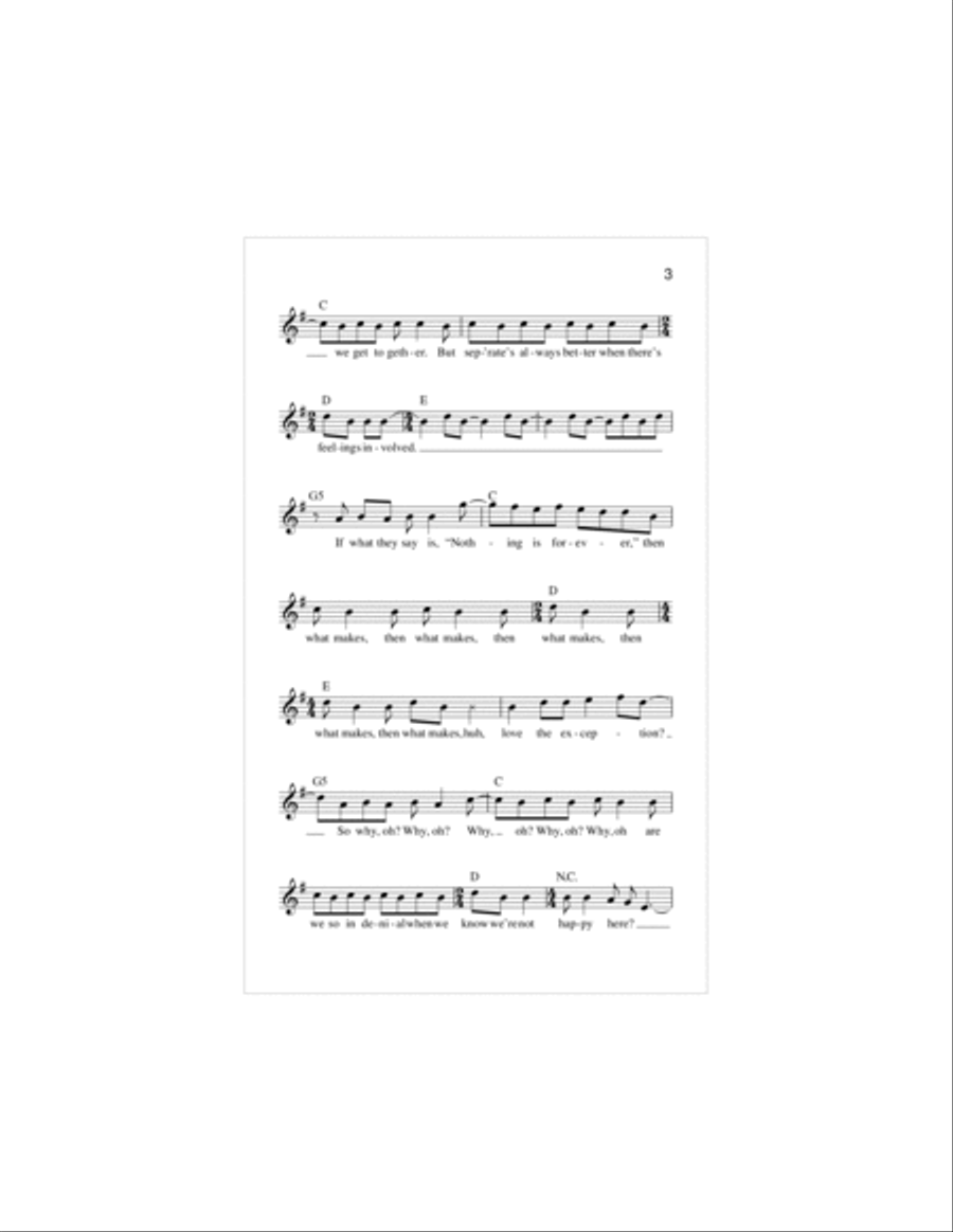 Hey Ya! Piano scores gallery preview page 3