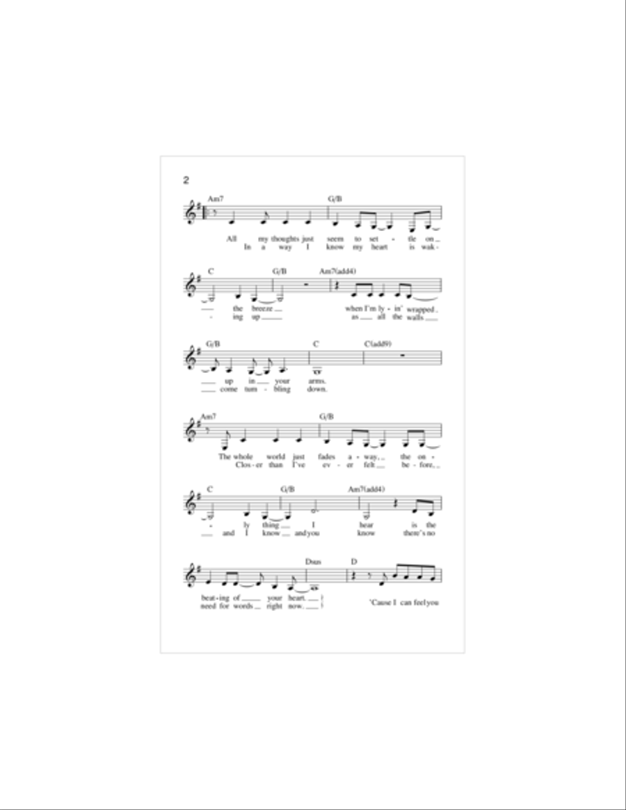 Breathe Piano scores gallery preview page 2