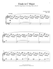 Etude In C Major