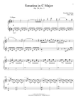 Sonatina In C Major, Op. 20, No. 1