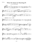 Saints Go Marchin' In - Sax Quartet