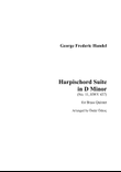 Harpischord Suite in D minor - No. 11, HWV 437