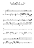 Ding Dong Merrily on High - Alto recorder and guitar