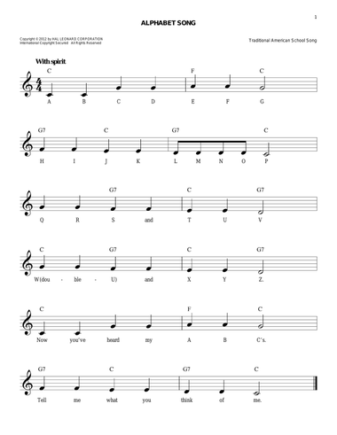Alphabet Song