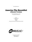America The Beautiful (Chorale Version) for Brass Quintet