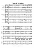 Theme & Variations for flexible Woodwind quartet