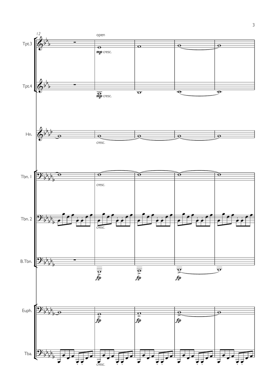 Livin' On A Prayer Livin' On A Prayer Brass Ensemble scores gallery preview page 3