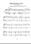 Psalm 23 & Just as I am - lever/pedal harp solo