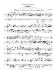 Adages for Violin and Tuba