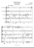 Chopin Cello Sonata (Third Movement) for Brass Quintet