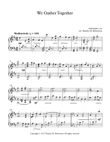 We Gather Together - Piano Solo