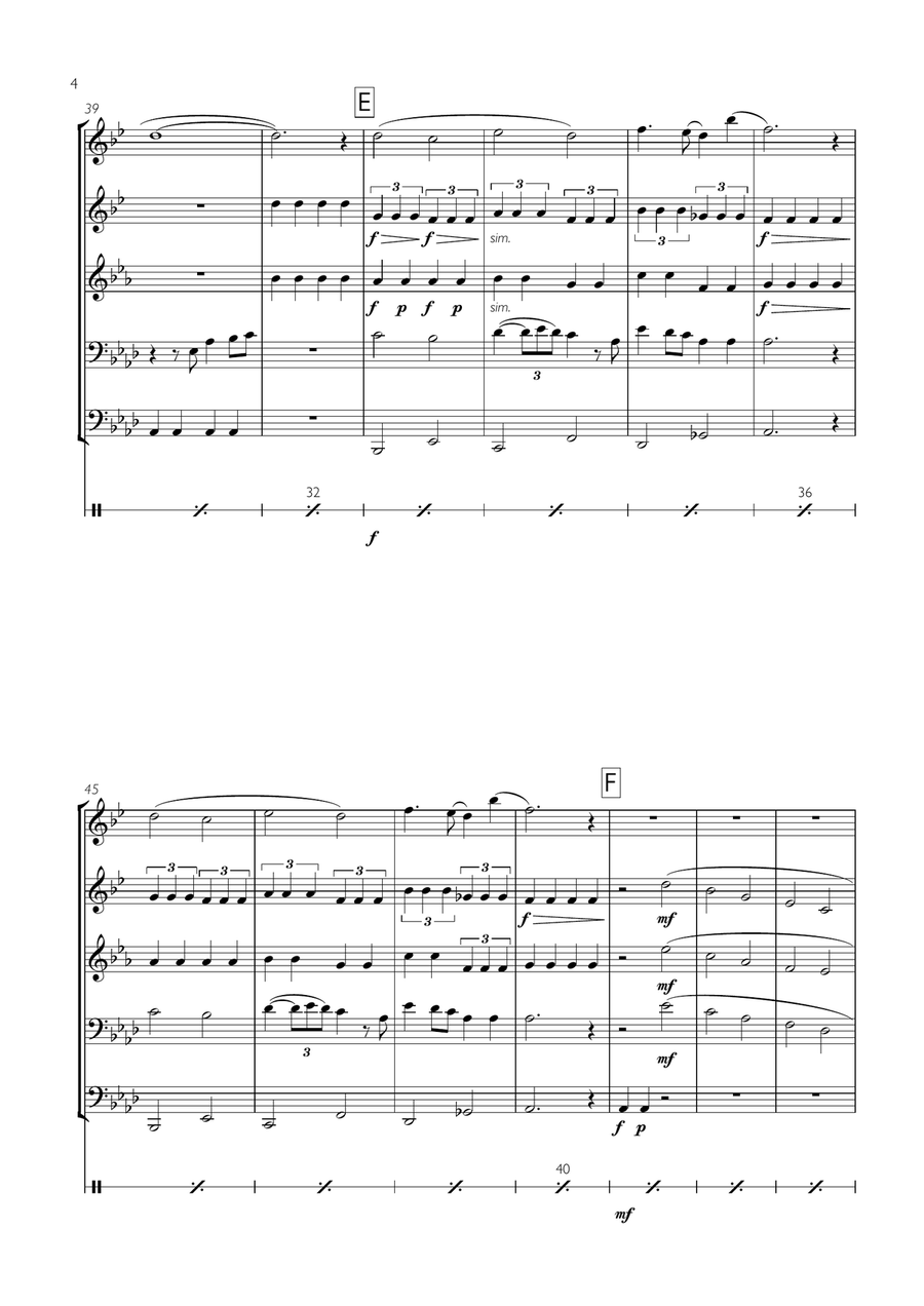 Wonderful Christmastime Wonderful Christmastime Small Ensemble scores gallery preview page 4