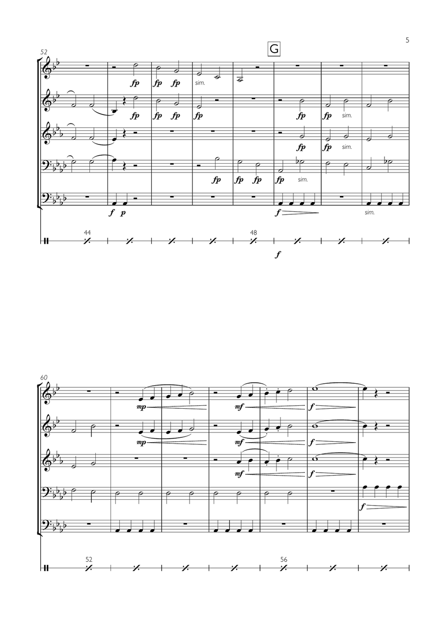 Wonderful Christmastime Wonderful Christmastime Small Ensemble scores gallery preview page 5