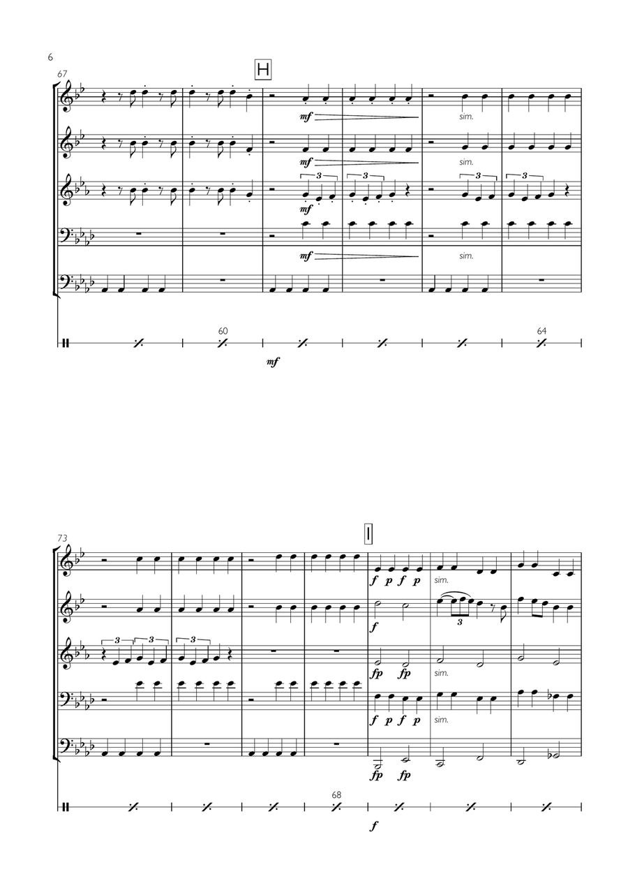 Wonderful Christmastime Wonderful Christmastime Small Ensemble scores gallery preview page 6