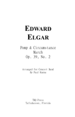 Pomp And Circumstance March No. 2 (Score)