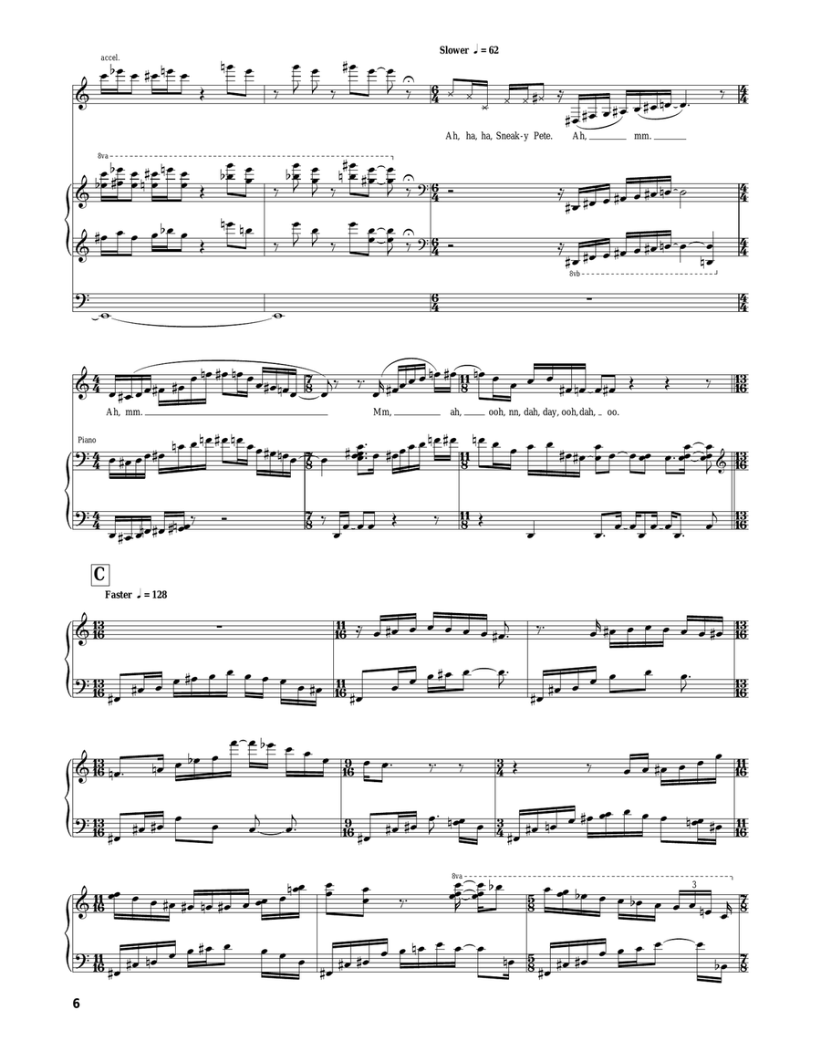 Pink And Blows Over: Part II: Mars Attack Acoustic Guitar scores gallery preview page 6