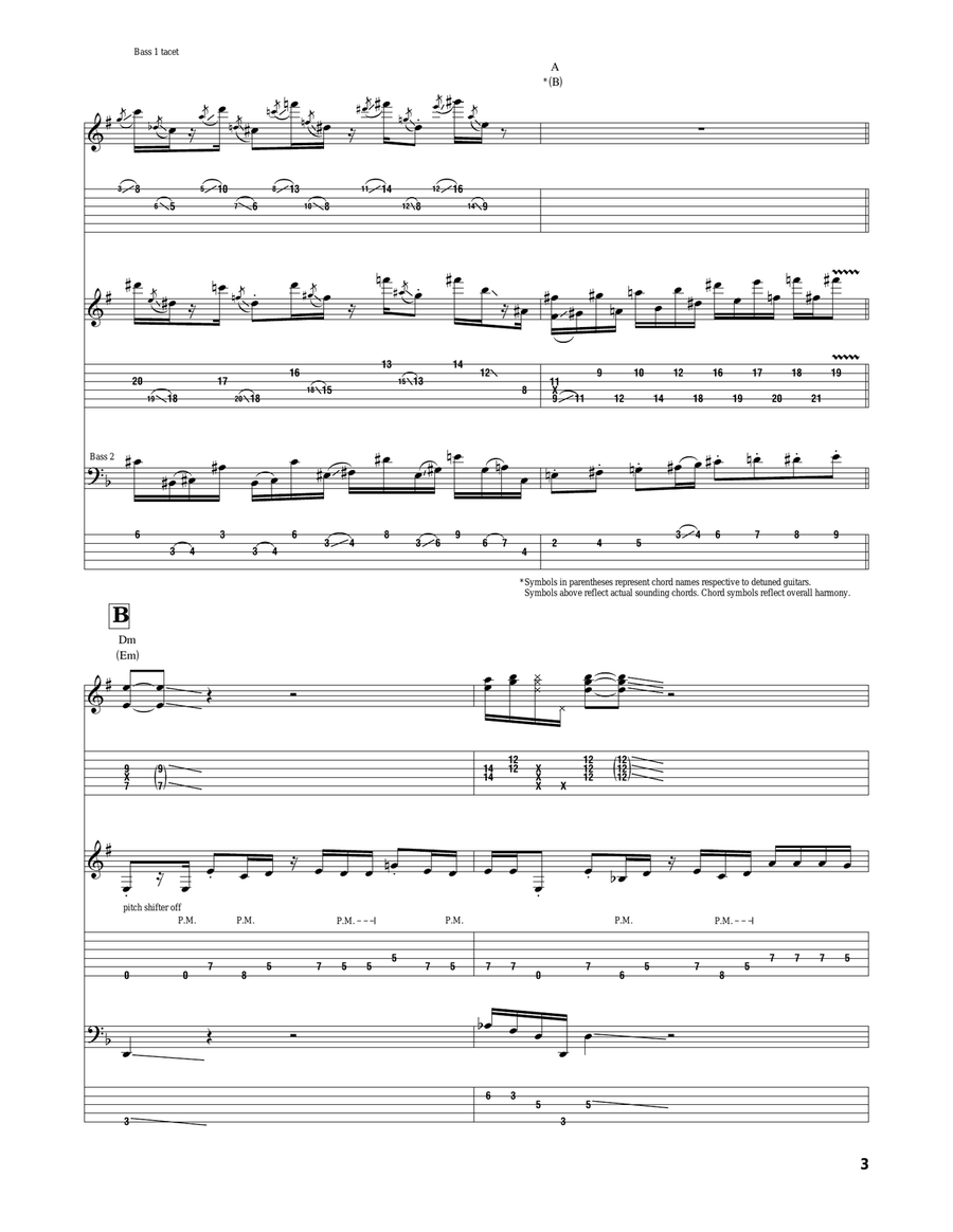 Bop! Bop! Acoustic Guitar scores gallery preview page 3