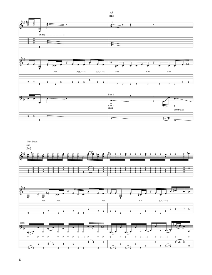 Bop! Bop! Acoustic Guitar scores gallery preview page 4