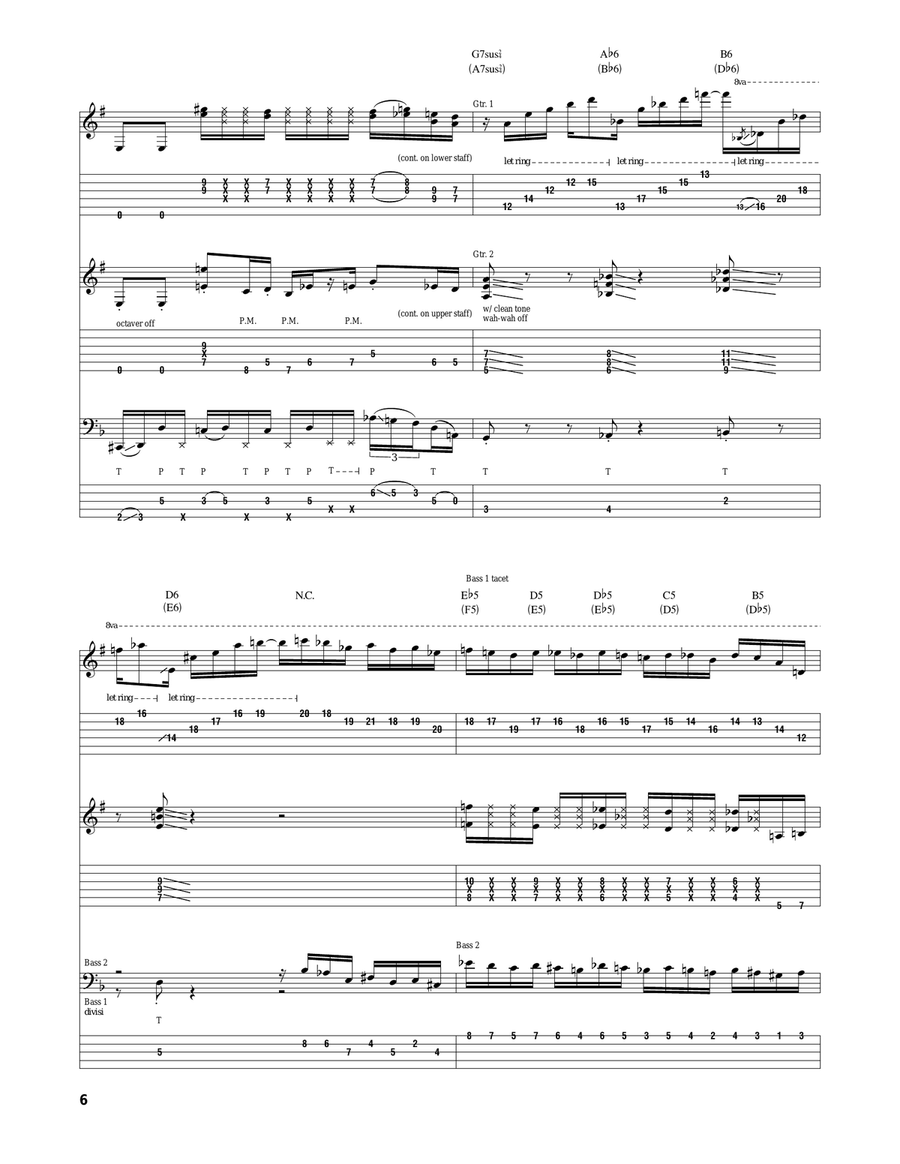 Bop! Bop! Acoustic Guitar scores gallery preview page 6