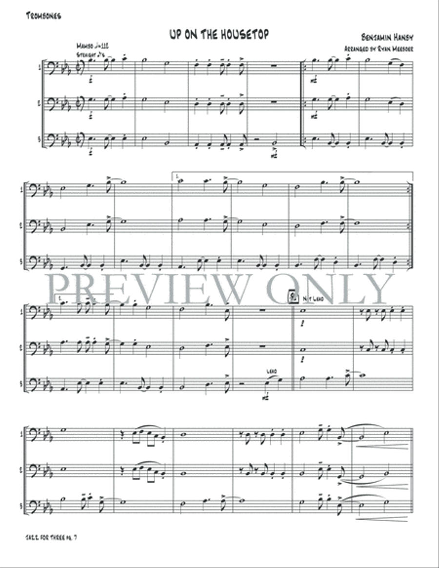 Jazz for Three Small Ensemble scores gallery preview page 9