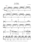 Ave Maria - Latin and Spanish texts - In four keys
