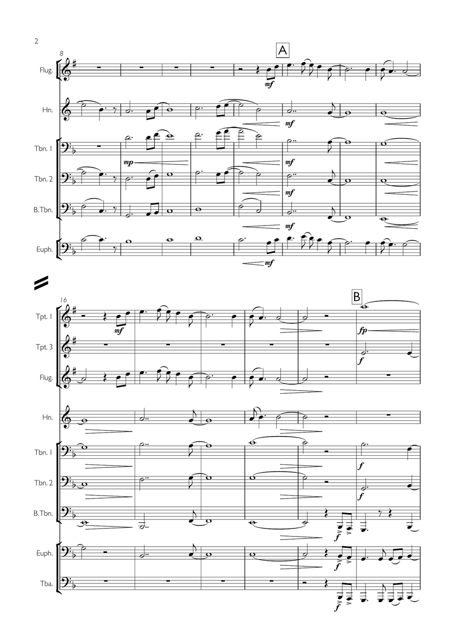 Paradise Paradise Brass Ensemble scores gallery preview page 2