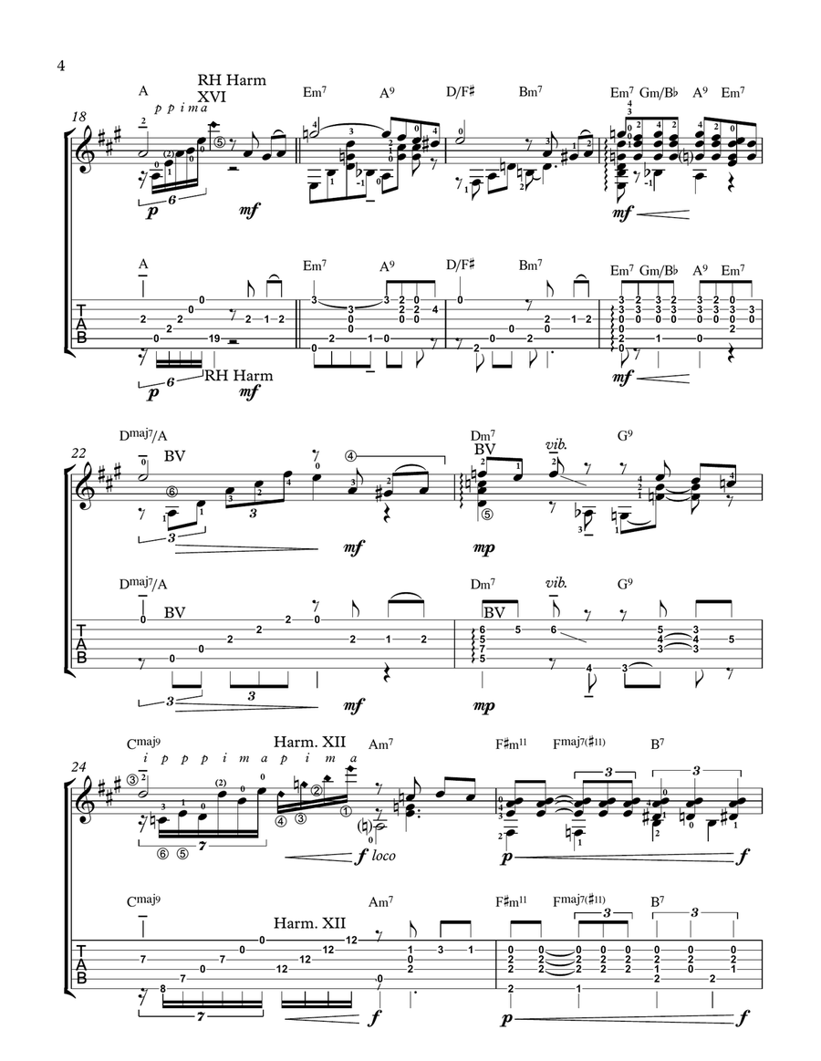 The Christmas Song (Chestnuts Roasting On An Open Fire) Electric Guitar scores gallery preview page 4