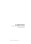 IL RISENTITO - G.G. Gastoldi - For SAB Choir