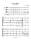 Carol of the Bells (Wind Quartet) mini preview
