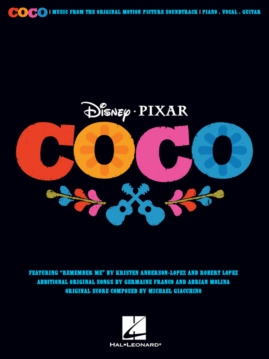 Disney/Pixar's Coco Disney/Pixar's Coco Piano, Vocal, Guitar scores gallery preview page 1
