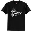 Black Classic Drums Logo Tee