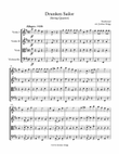 Drunken Sailor (String Quartet)