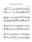 Duet No.7 for Two Violins
