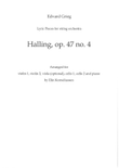 Edvard Grieg Lyric Pieces for String Orchestra: Halling, op. 47 no. 4 mini preview