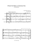 I Heard the Bells on Christmas Day (wind quartet)