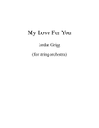 My Love for You