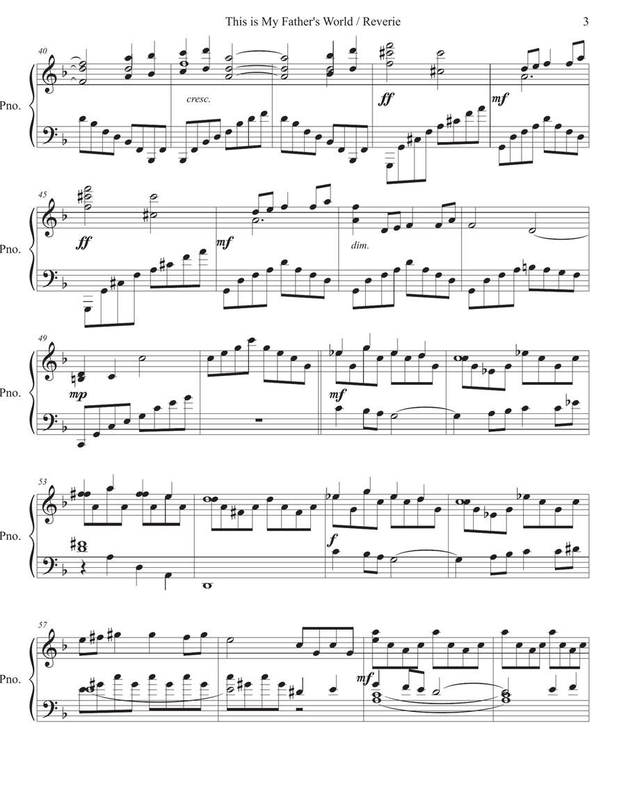 In the Garden (Solo Piano Song Book) Piano Solo scores gallery preview page 5