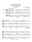 Remembrance Day 'Abide with Me' (Brass Trio)