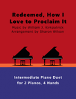 Redeemed, How I Love to Proclaim It (2 Pianos, 4 Hands Duet)