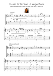 Gaspar Sanz Medieval and Renaissance Guitar