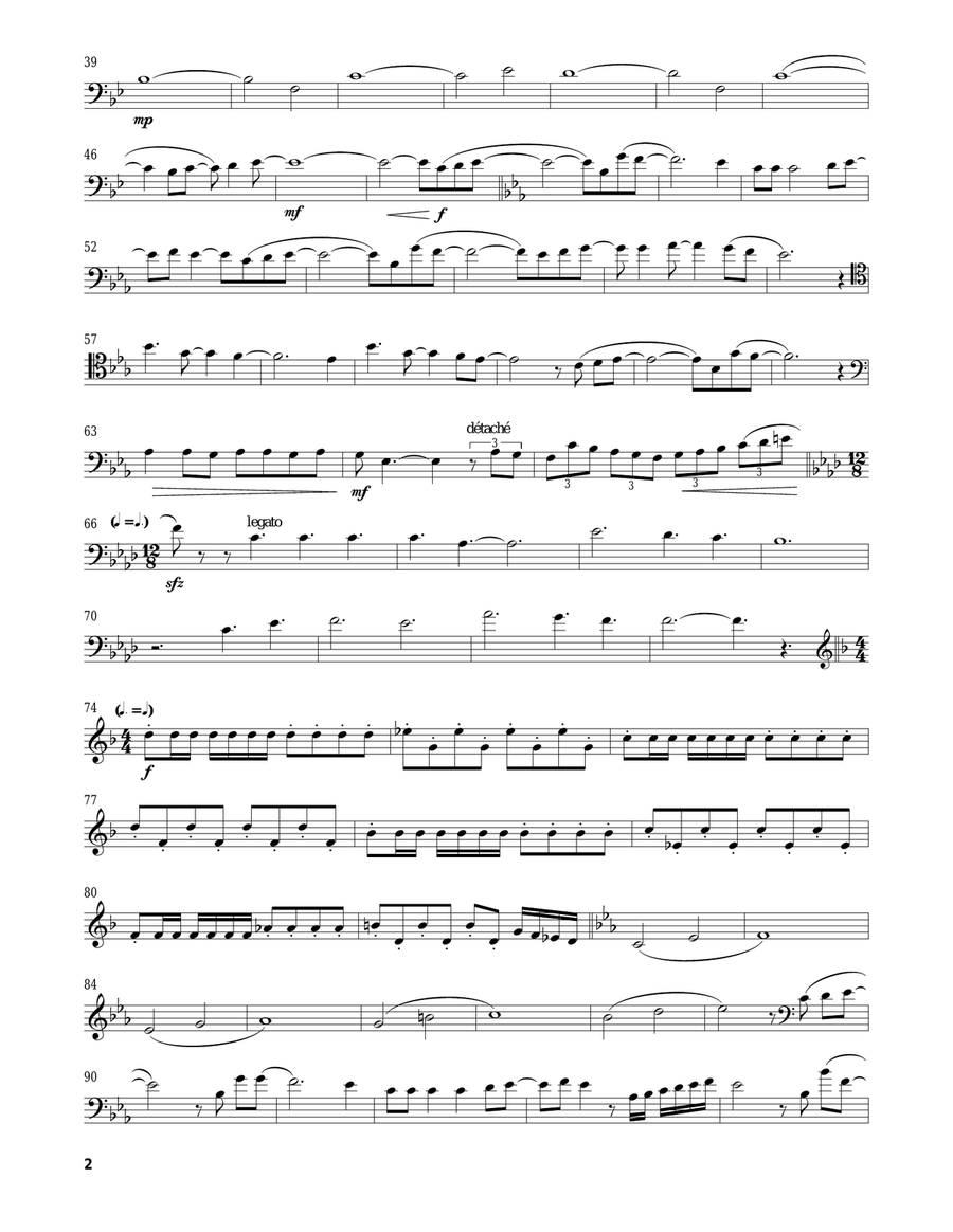 Let It Go (from Frozen) Let It Go (from Frozen) Cello Solo scores gallery preview page 2