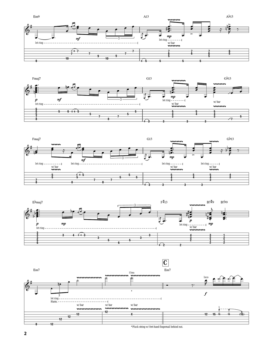 Riviera Paradise Riviera Paradise Electric Guitar scores gallery preview page 2
