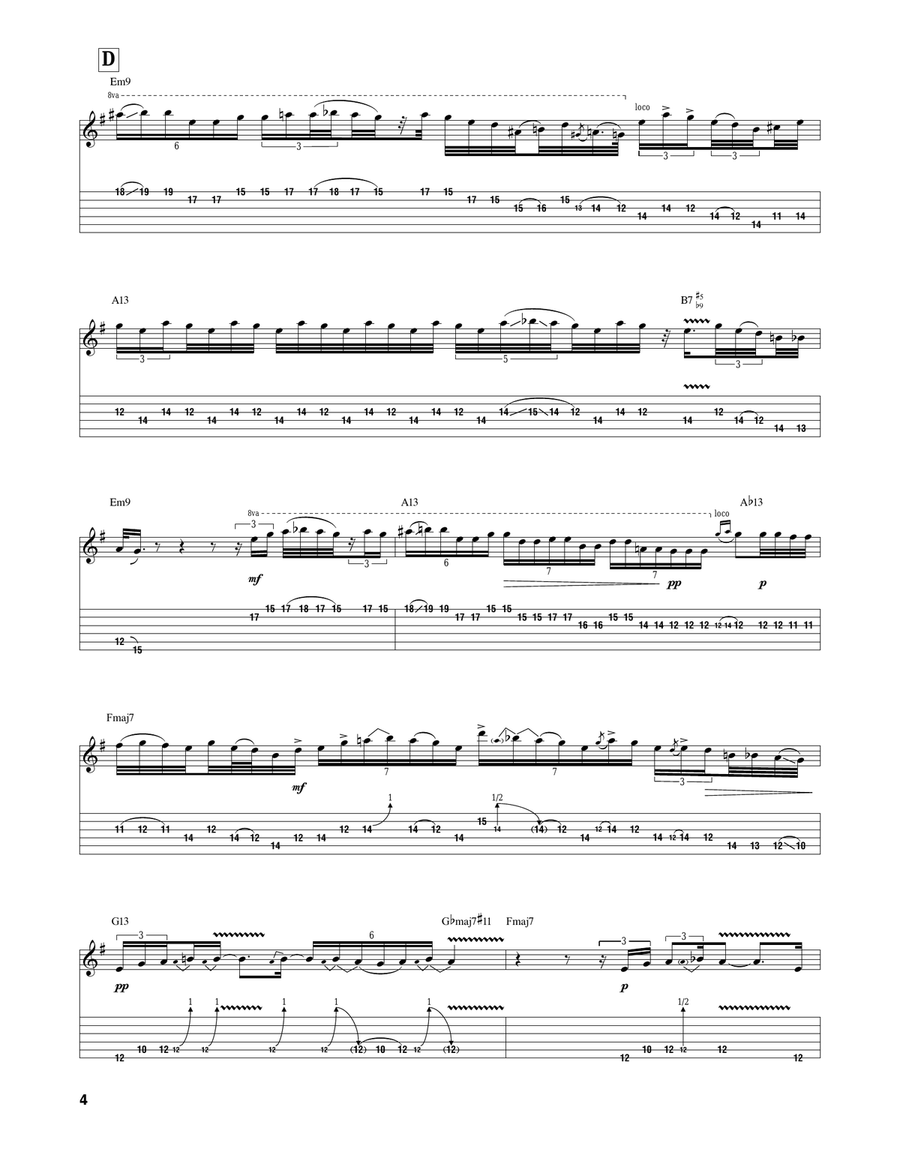 Riviera Paradise Riviera Paradise Electric Guitar scores gallery preview page 4