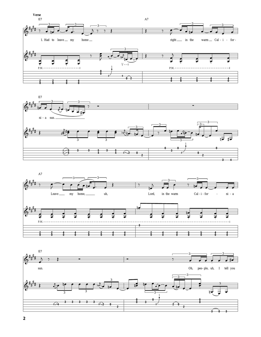 On The Run On The Run Acoustic Guitar scores gallery preview page 2